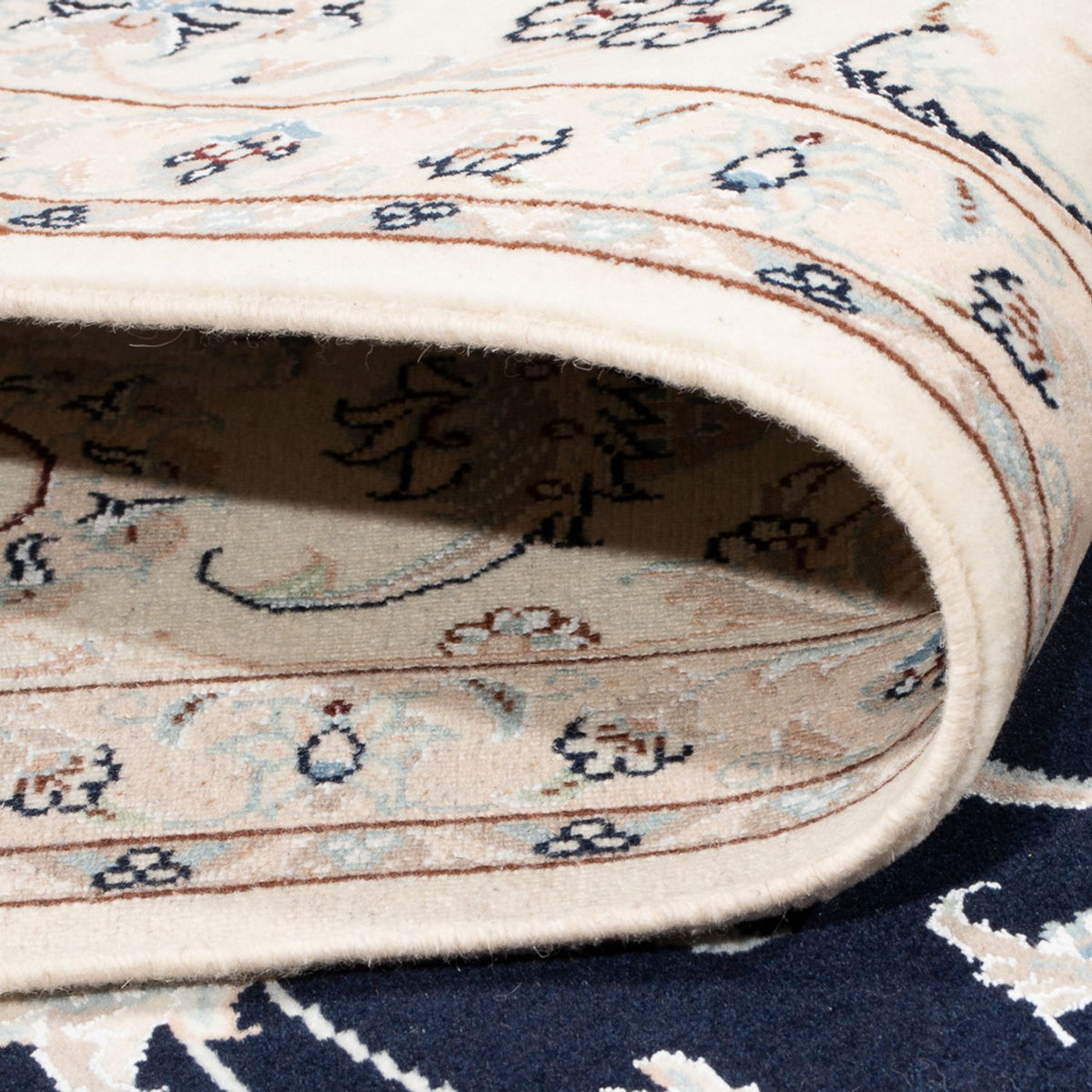 Perser Rug - Nain - Premium - 297 x 200 cm - dark blue