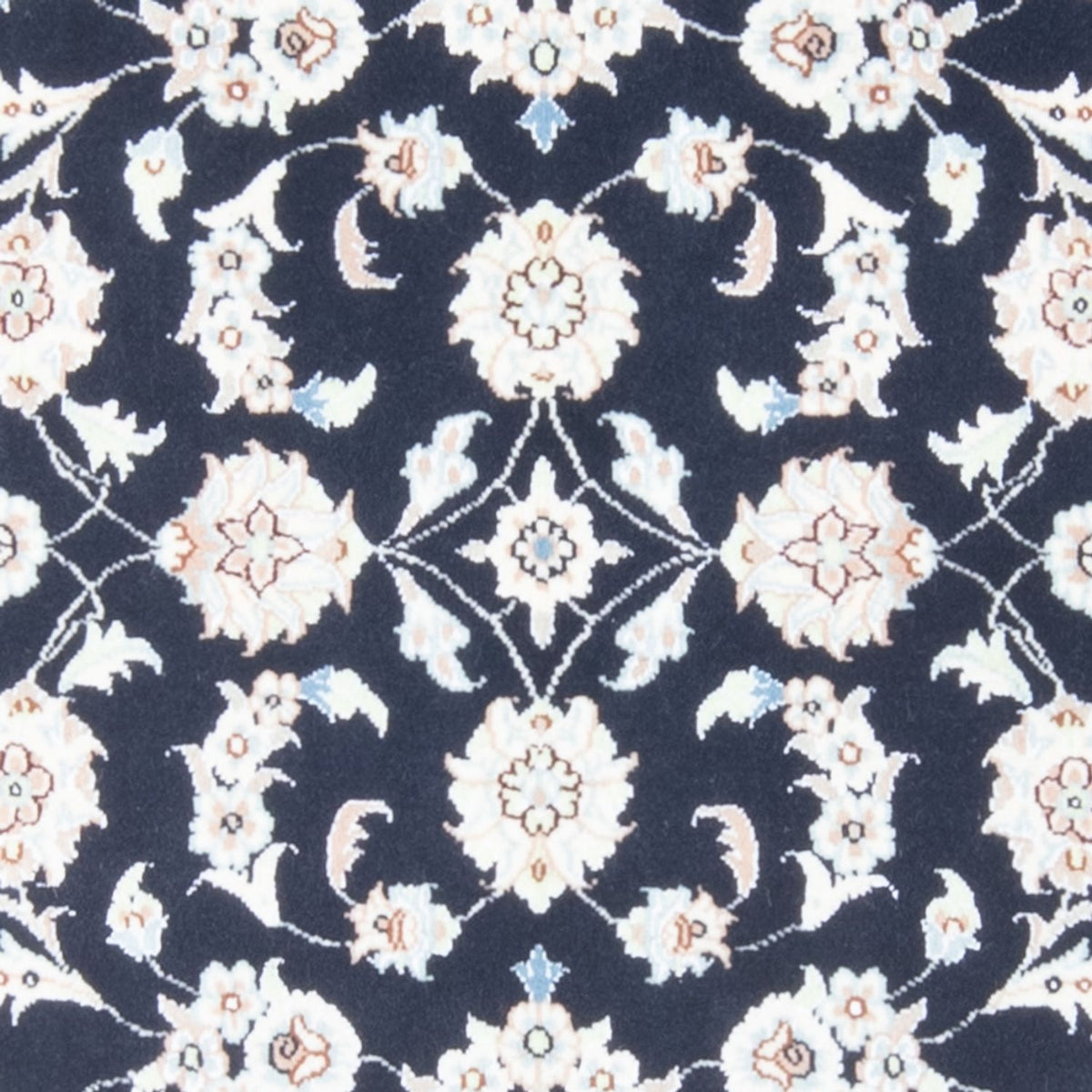 Runner Perser Rug - Nain - Royal - 196 x 80 cm - dark blue