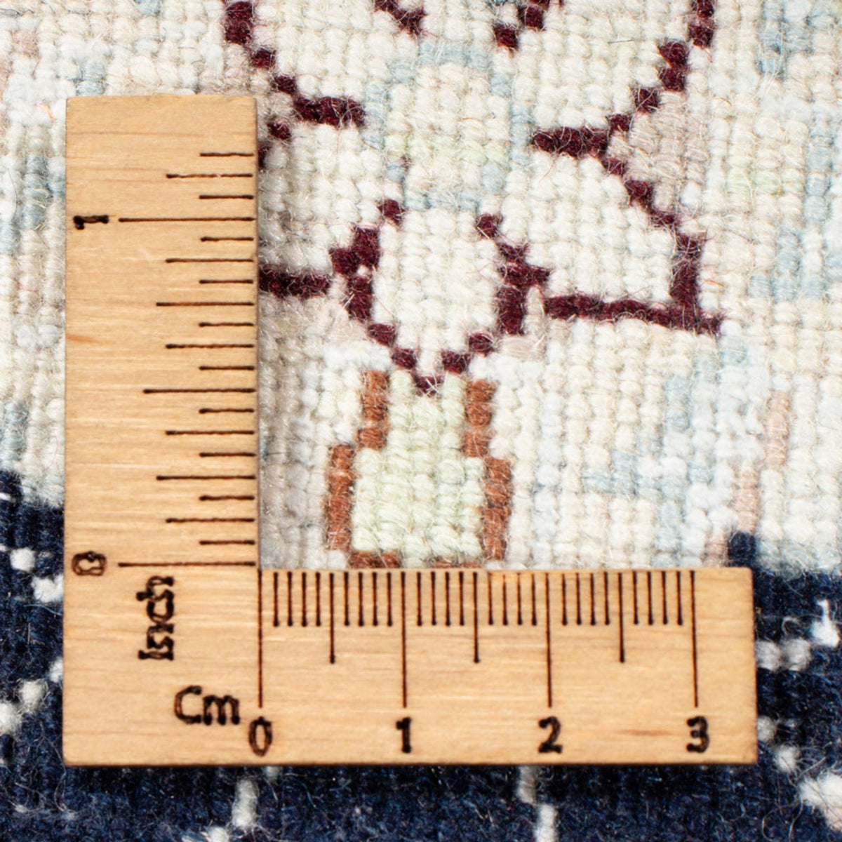 Runner Perser Rug - Nain - Royal - 196 x 80 cm - dark blue