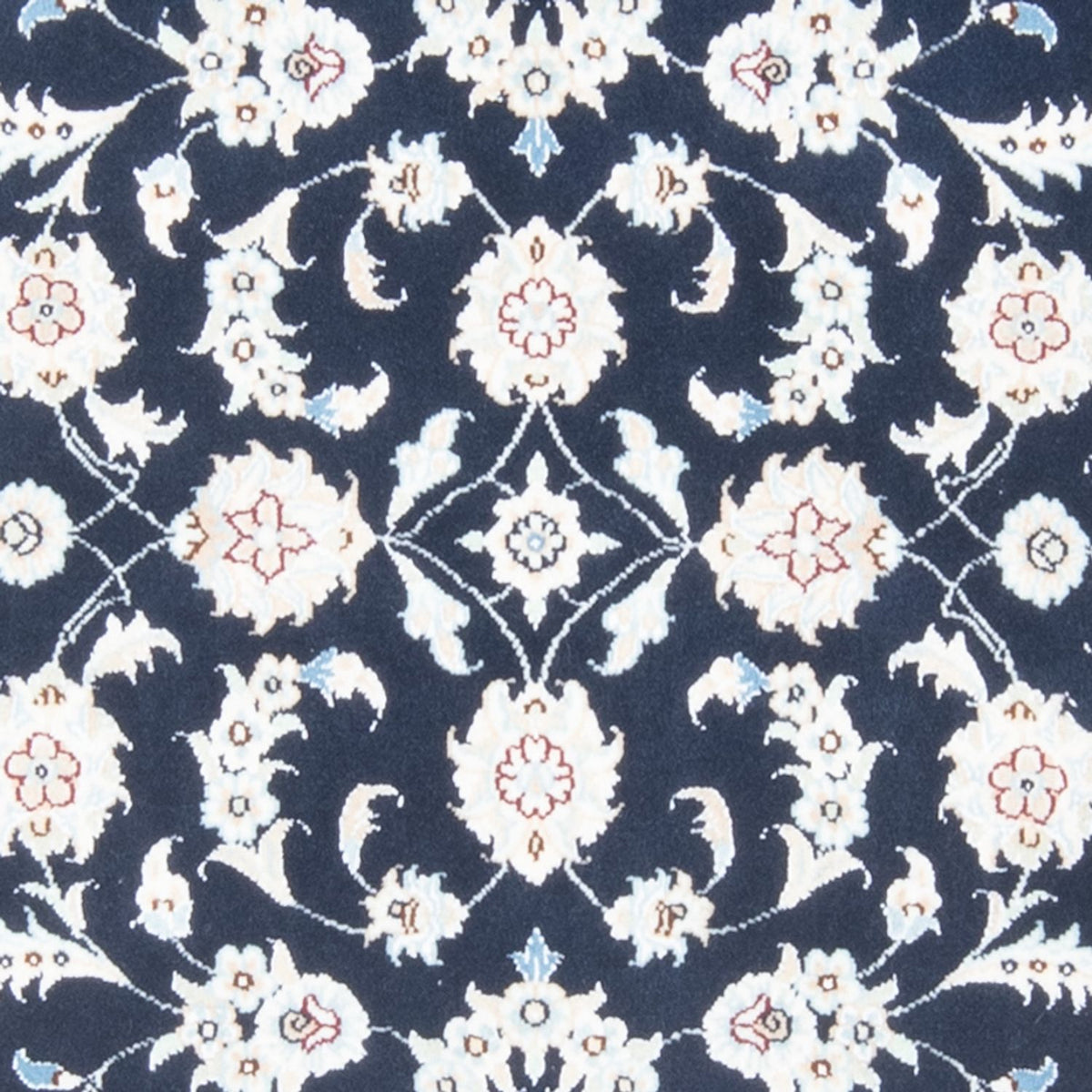 Runner Perser Rug - Nain - Royal - 204 x 82 cm - dark blue