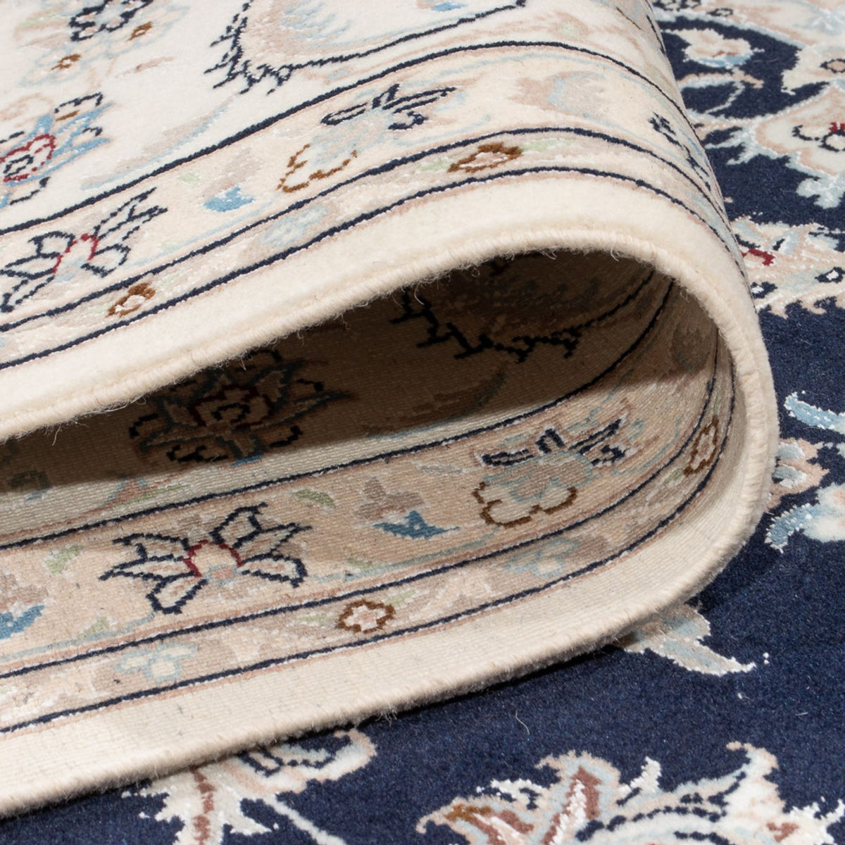 Perser Rug - Nain - Premium - 300 x 247 cm - dark blue