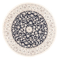 Perser Rug - Nain round  - 202 x 202 cm - dark blue