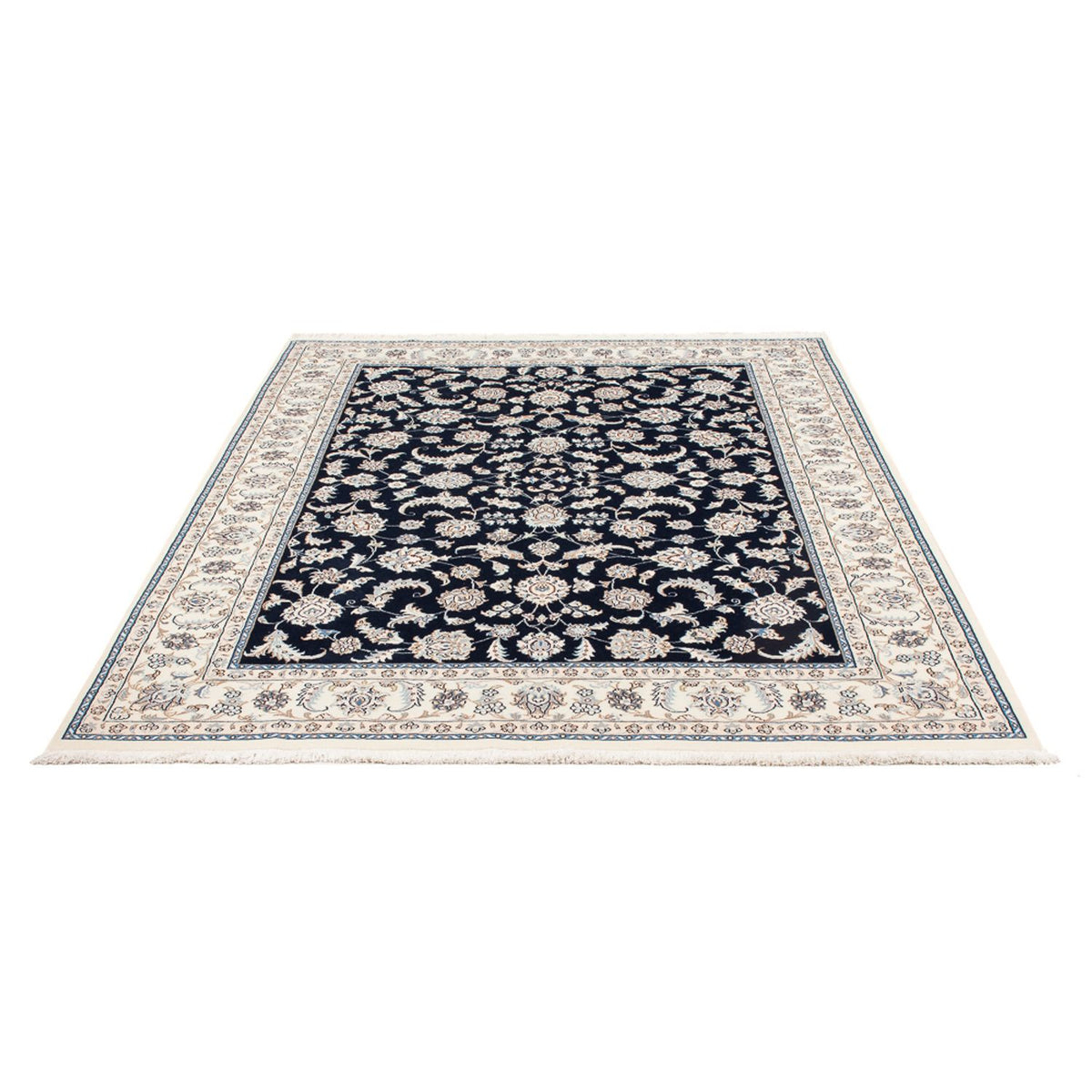 Perser Rug - Nain - Premium - 205 x 148 cm - dark blue
