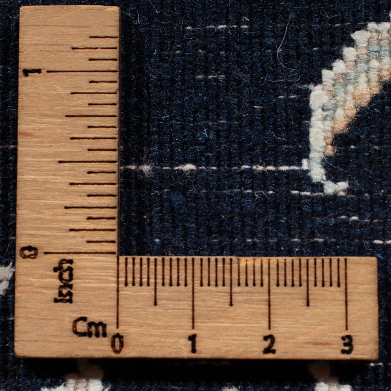 Runner Perser Rug - Nain - Premium - 352 x 82 cm - dark blue