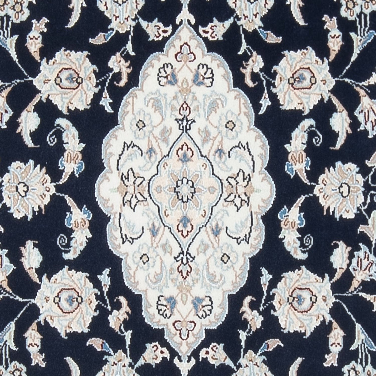 Runner Perser Rug - Nain - Premium - 339 x 86 cm - dark blue