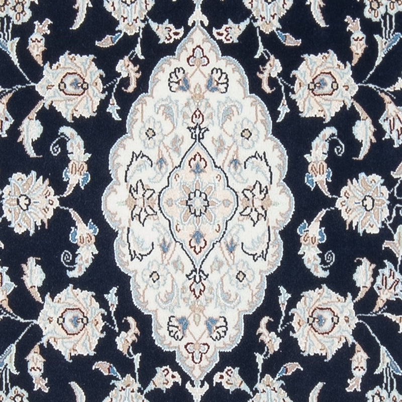 Runner Perser Rug - Nain - Premium - 339 x 86 cm - dark blue