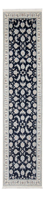 Runner Perser Rug - Nain - Premium - 304 x 81 cm - dark blue
