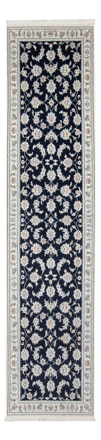 Runner Perser Rug - Nain - Premium - 304 x 81 cm - dark blue