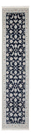Runner Perser Rug - Nain - Premium - 304 x 81 cm - dark blue