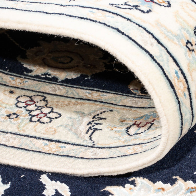 Runner Perser Rug - Nain - Premium - 304 x 81 cm - dark blue