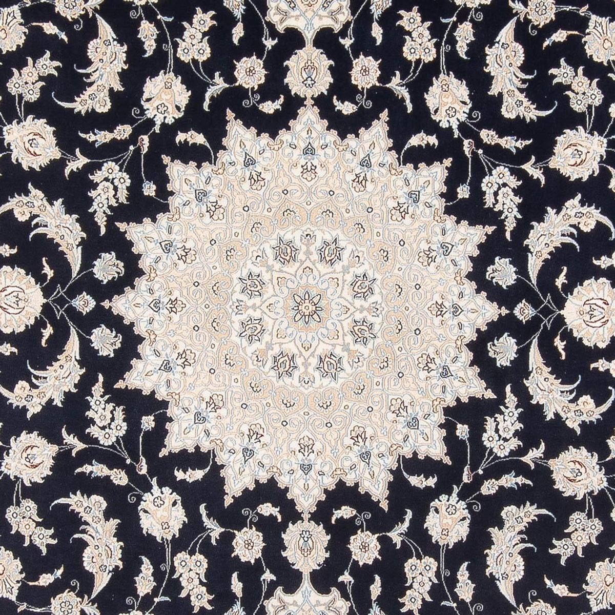 Perser Rug - Nain - Premium - 345 x 247 cm - dark blue