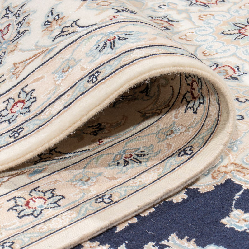 Perser Rug - Nain - Premium - 345 x 247 cm - dark blue