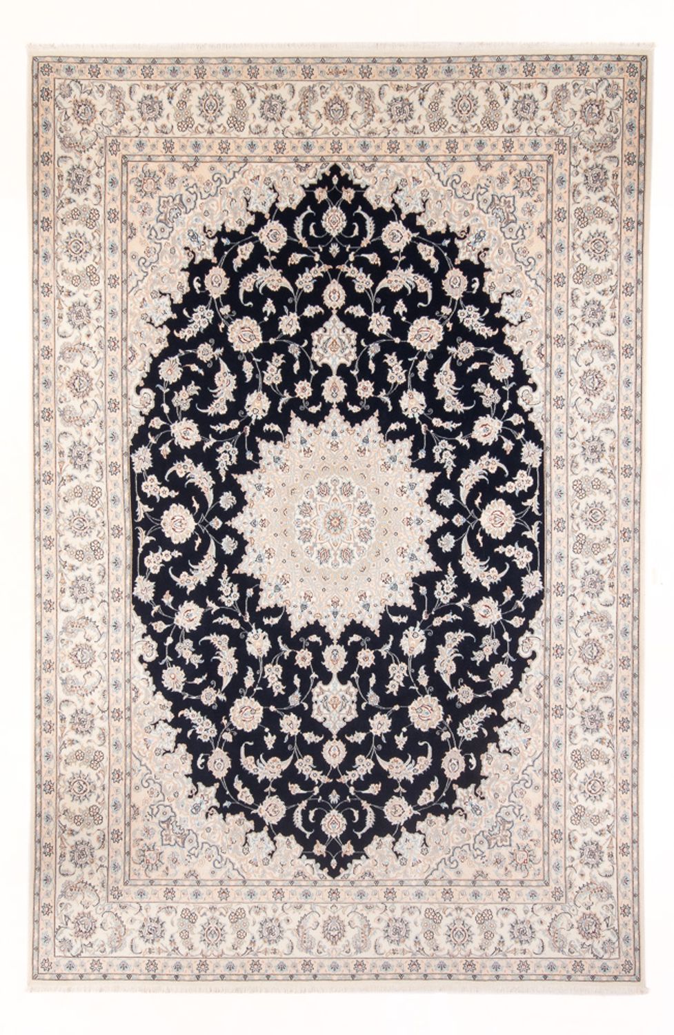 Perser Rug - Nain - Premium - 347 x 247 cm - dark blue