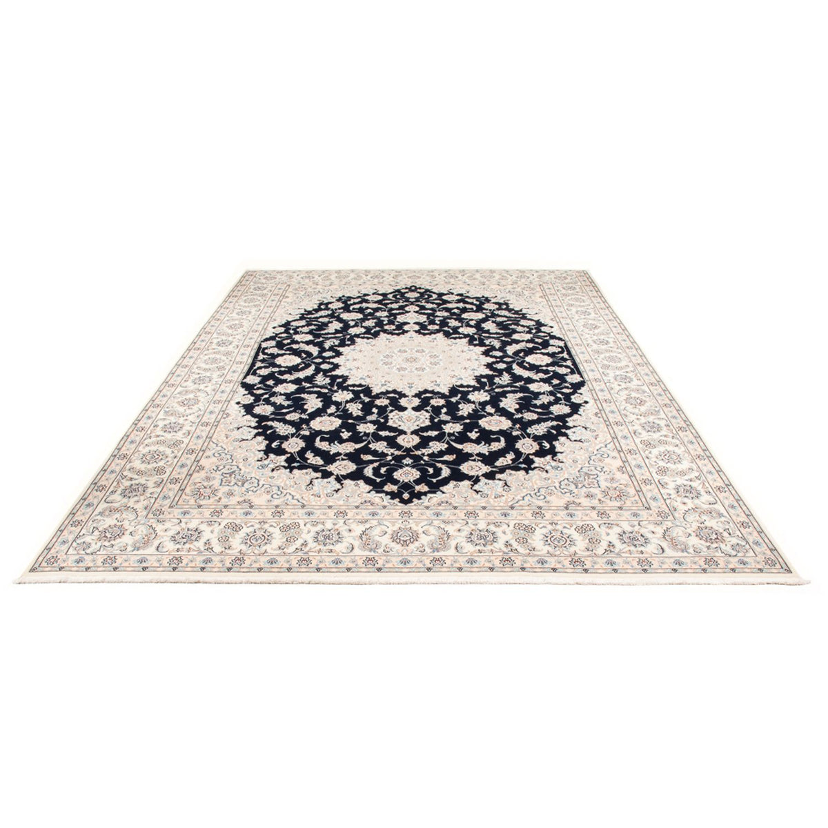 Perser Rug - Nain - Premium - 347 x 247 cm - dark blue