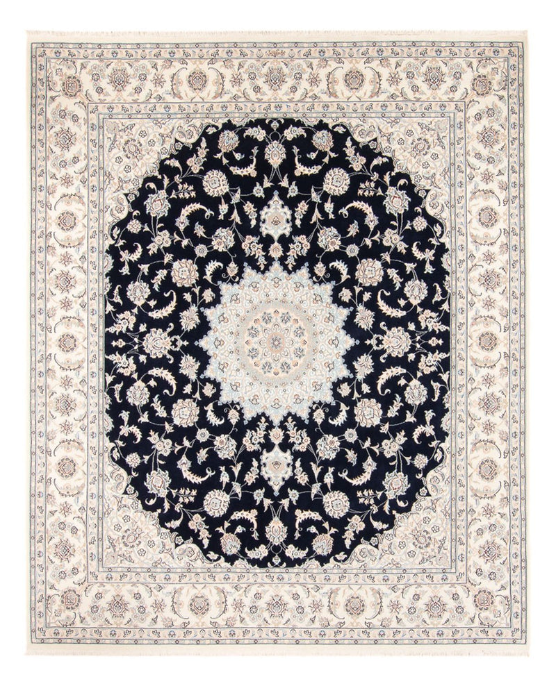 Perser Rug - Nain - 278 x 223 cm - dark blue