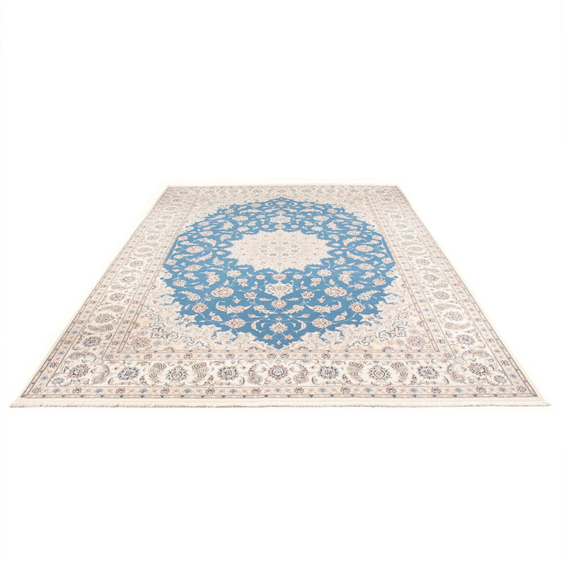 Perser Rug - Nain - Premium - 348 x 245 cm - light blue