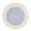 Perser Rug - Nain round  - 212 x 203 cm - light blue