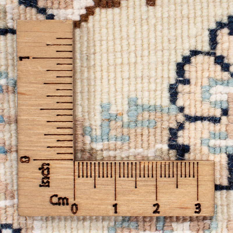 Perser Rug - Nain round  - 212 x 203 cm - light blue