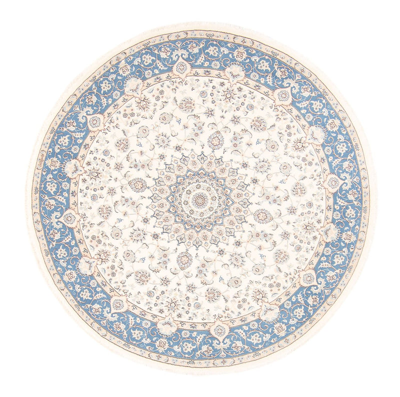Perser Rug - Nain round  - 197 x 196 cm - cream