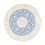 Perser Rug - Nain round  - 202 x 197 cm - light blue