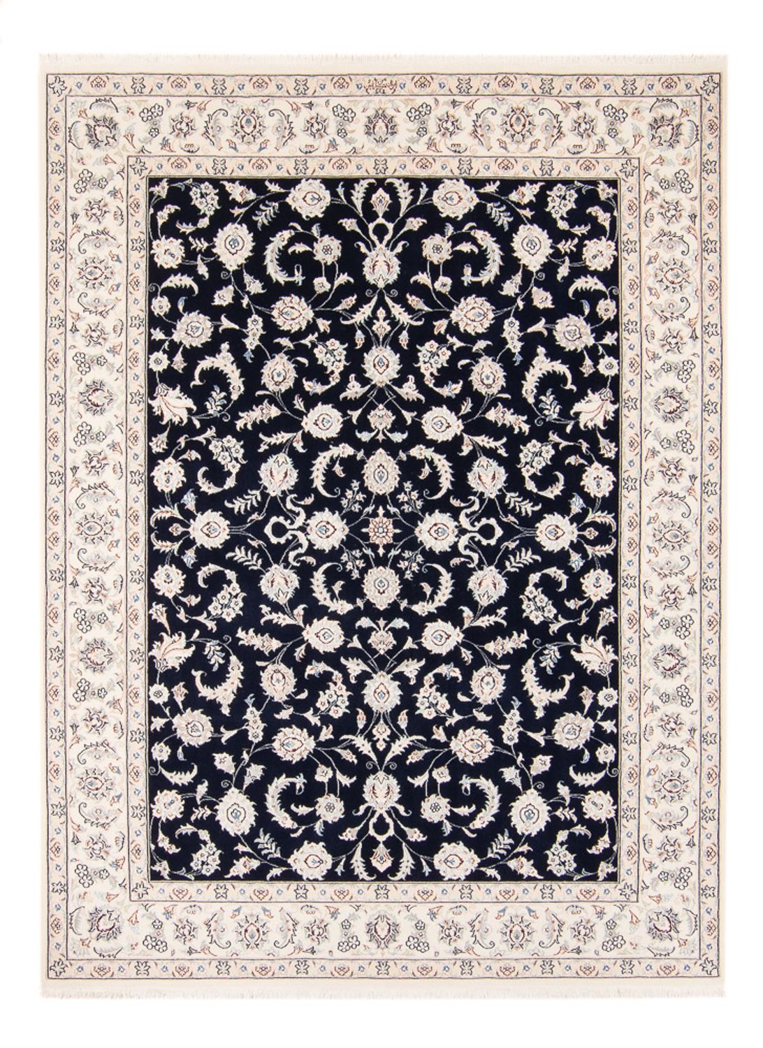 Perser Rug - Nain - 235 x 171 cm - dark blue
