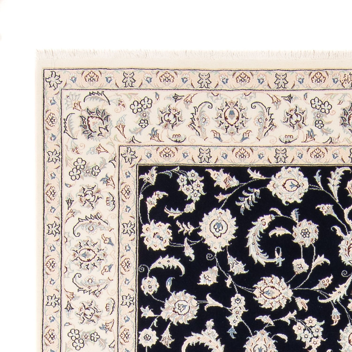 Perser Rug - Nain - 235 x 171 cm - dark blue