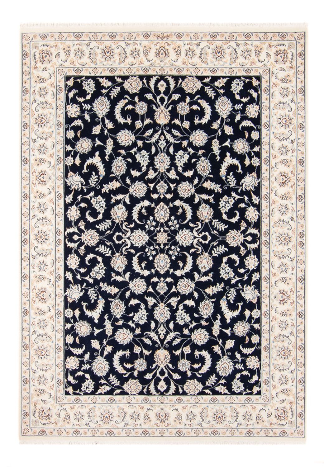 Perser Rug - Nain - 238 x 171 cm - dark blue