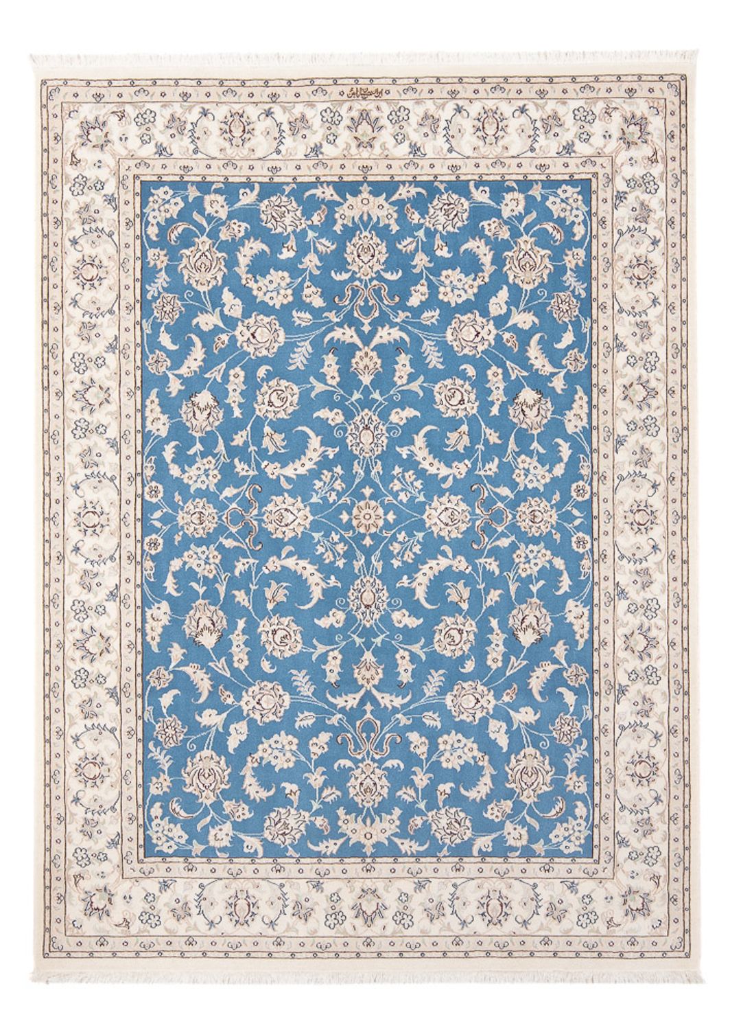 Perser Rug - Nain - Premium - 200 x 148 cm - blue