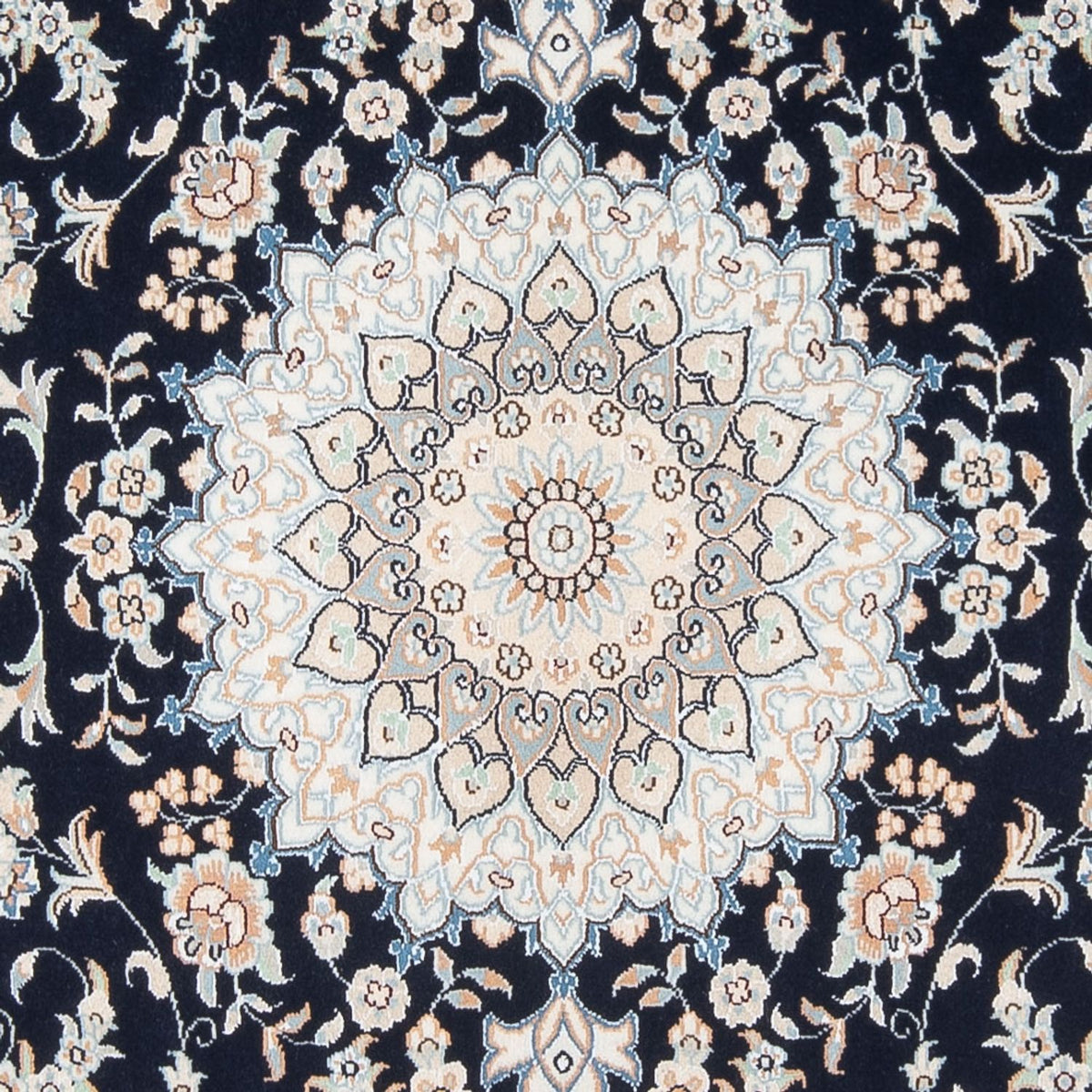 Perser Rug - Nain - Premium - 206 x 150 cm - dark blue
