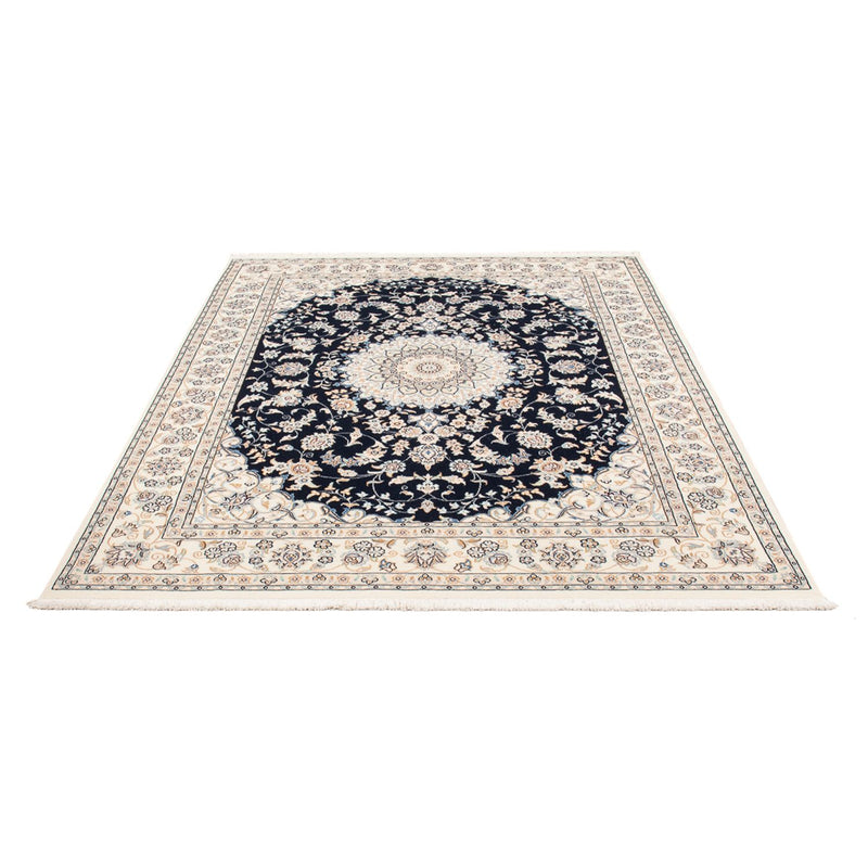 Perser Rug - Nain - Premium - 206 x 150 cm - dark blue