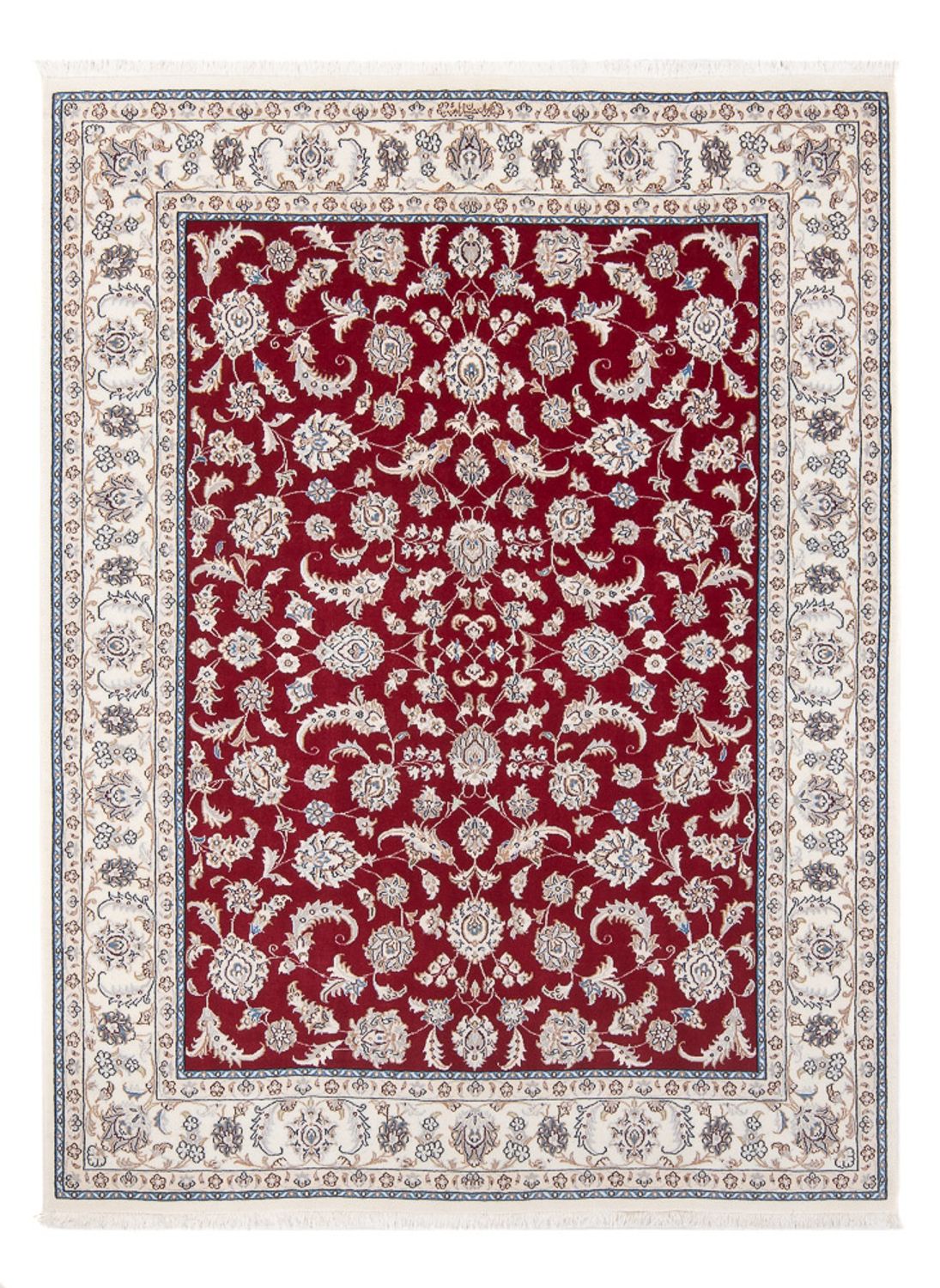 Perser Rug - Nain - Premium - 200 x 152 cm - red