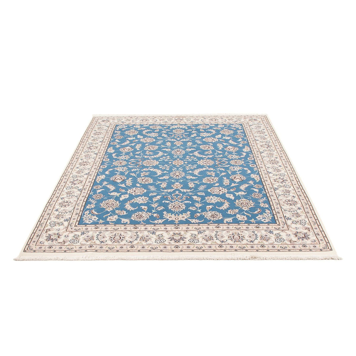 Perser Rug - Nain - Premium - 200 x 146 cm - blue