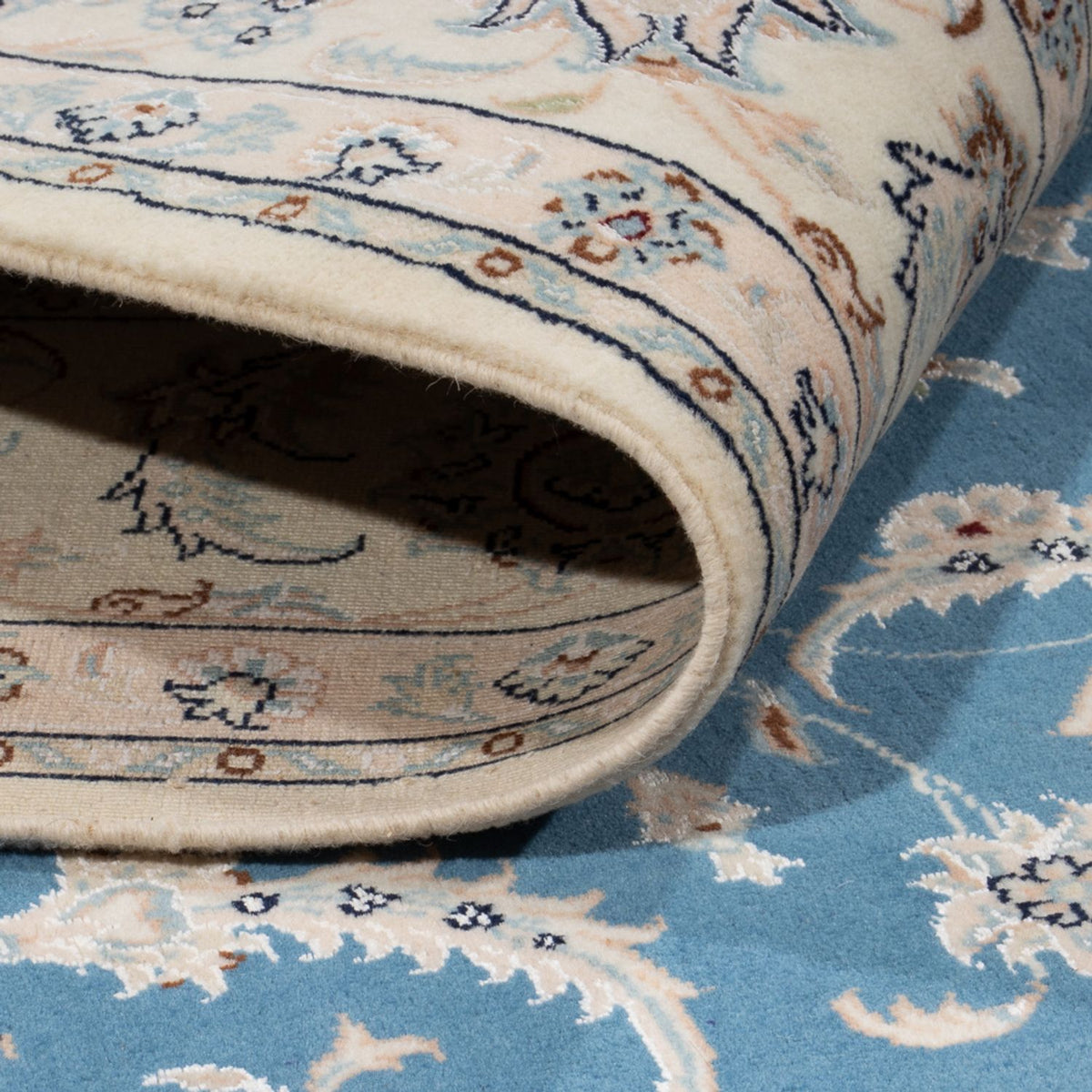 Perser Rug - Nain - 240 x 170 cm - blue