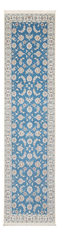 Runner Perser Rug - Nain - Premium - 300 x 84 cm - blue