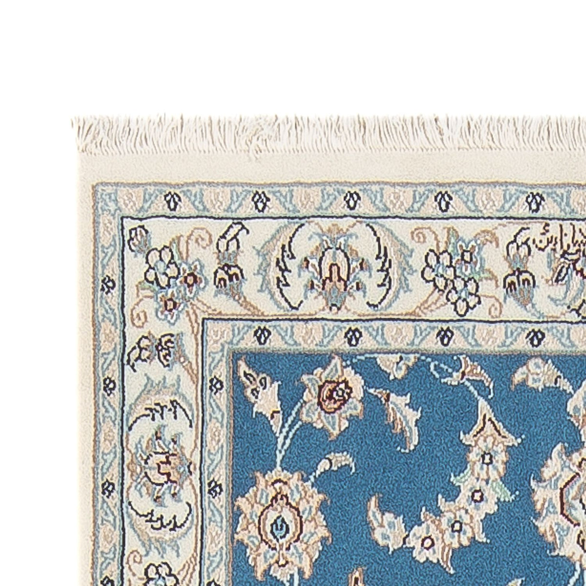 Runner Perser Rug - Nain - Premium - 300 x 84 cm - blue