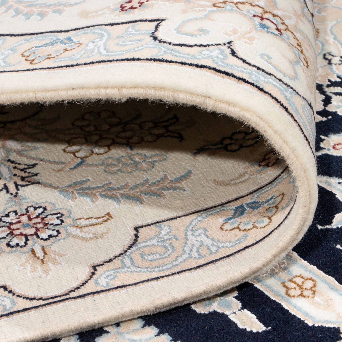 Perser Rug - Nain - Premium - 297 x 200 cm - dark blue