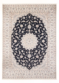 Perser Rug - Nain - Premium - 340 x 246 cm - dark blue