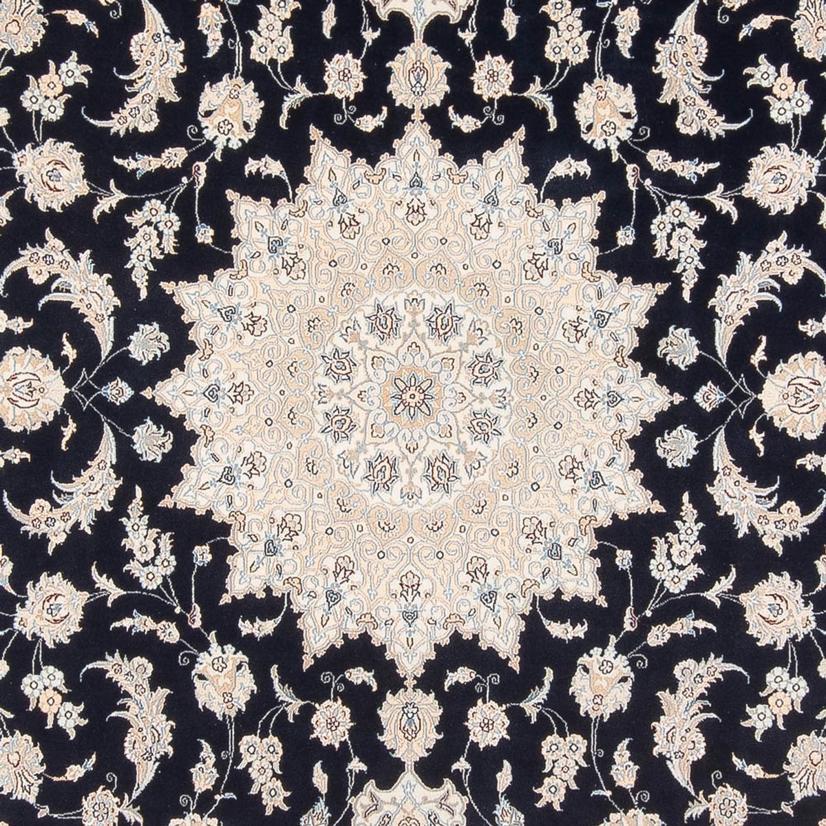 Perser Rug - Nain - Premium - 351 x 247 cm - dark blue