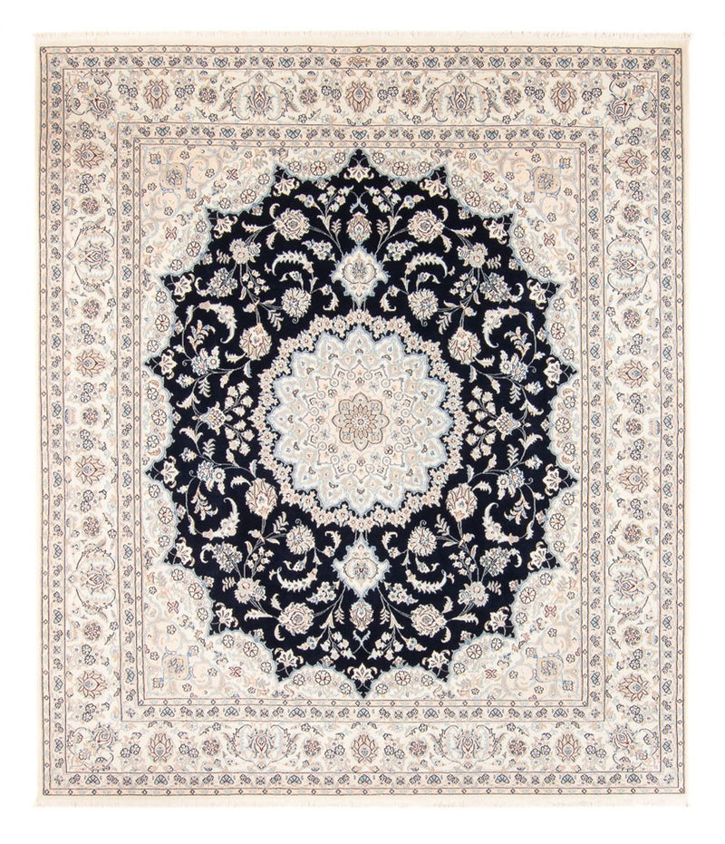 Perser Rug - Nain - 266 x 223 cm - dark blue