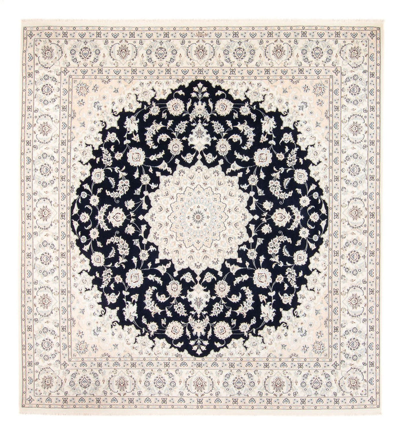 Perser Rug - Nain - 264 x 246 cm - dark blue