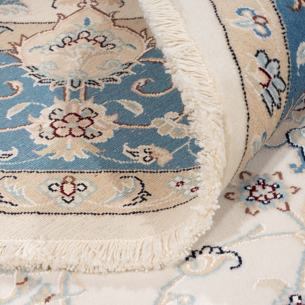 Perser Rug - Nain round  - 200 x 200 cm - cream