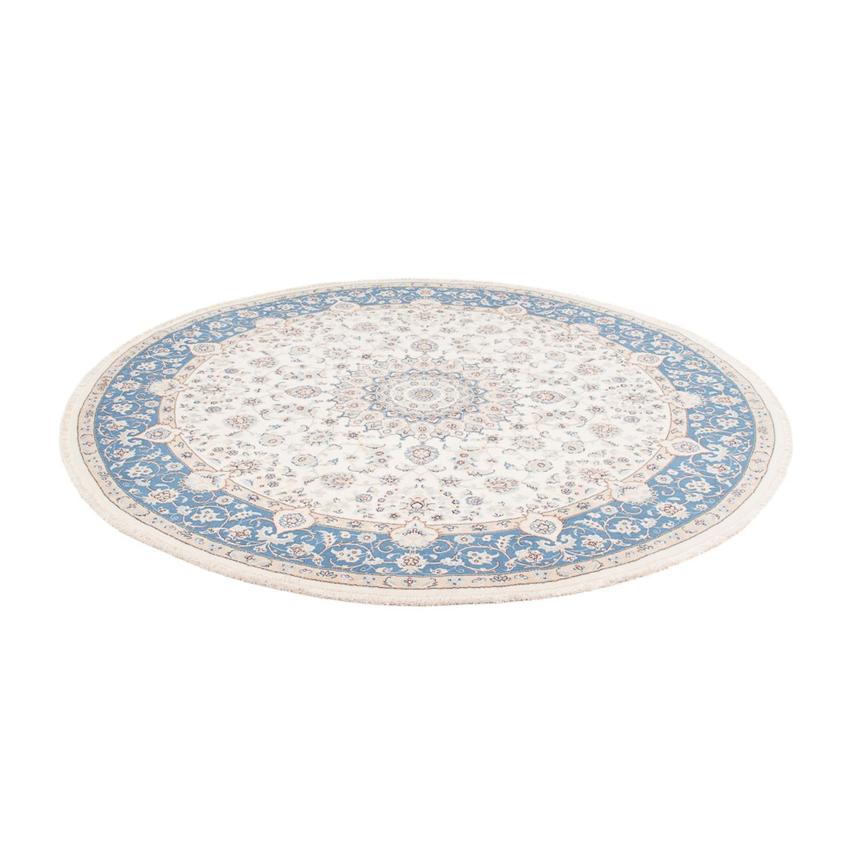 Perser Rug - Nain round  - 200 x 200 cm - cream
