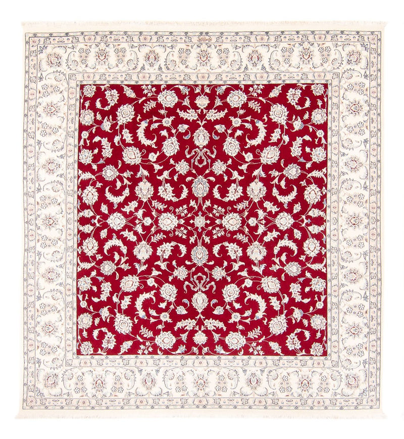 Perser Rug - Nain square  - 215 x 195 cm - red