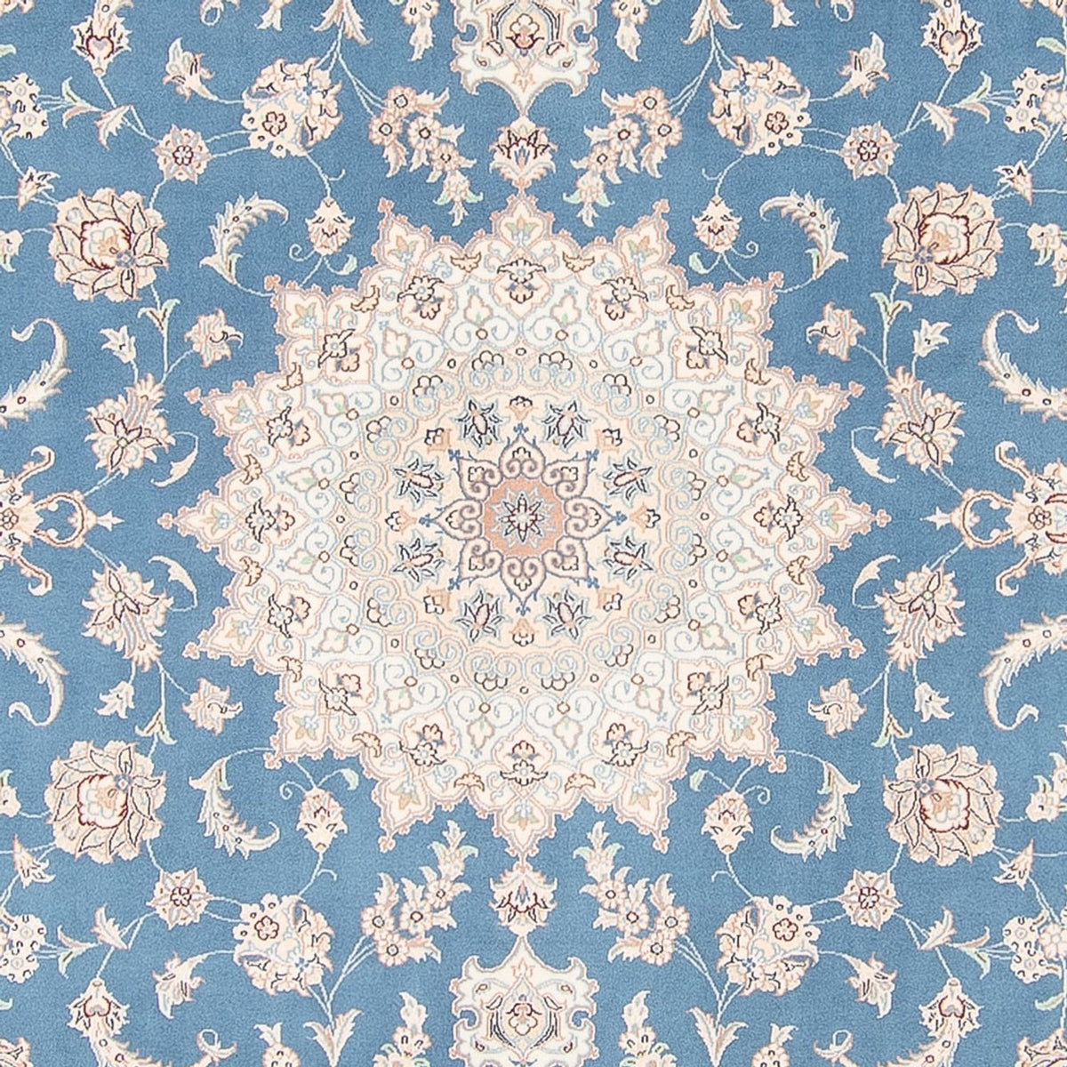 Perser Rug - Nain - 263 x 227 cm - blue