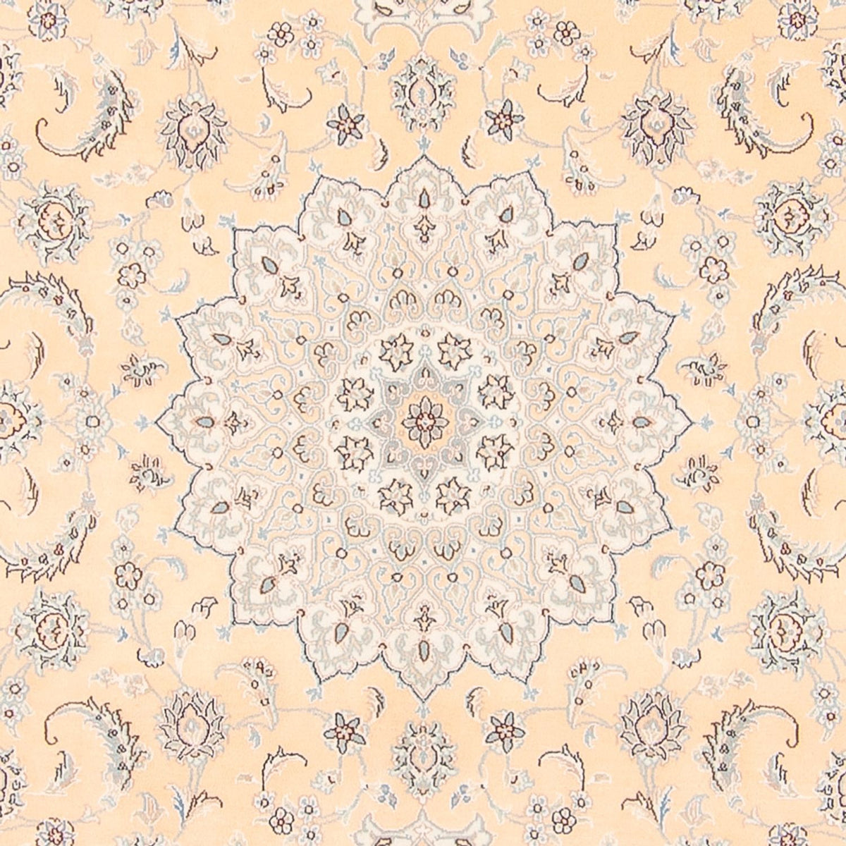 Perser Rug - Nain - 250 x 208 cm - salmon