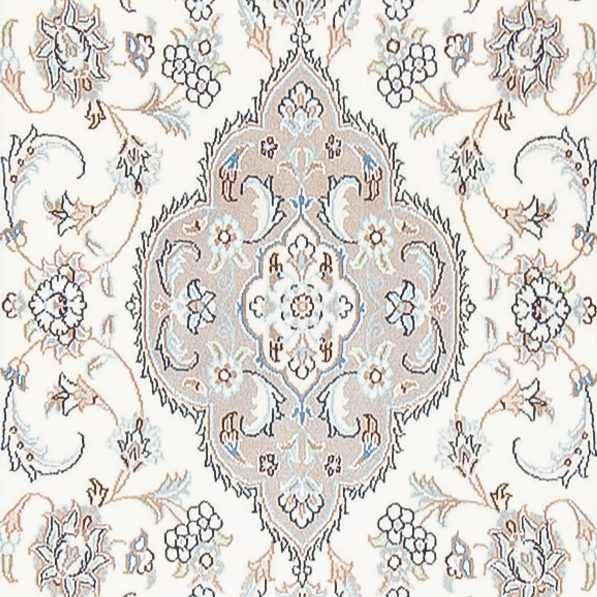 Runner Perser Rug - Nain - Premium - 398 x 88 cm - cream