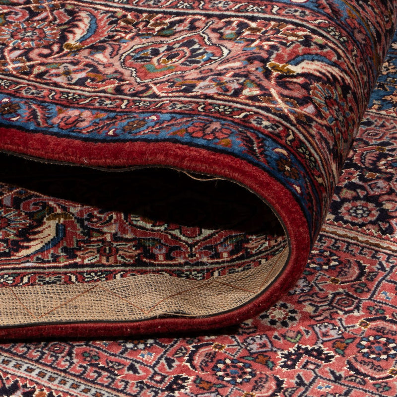 Perser Rug - Nain - 252 x 199 cm - bordeaux red