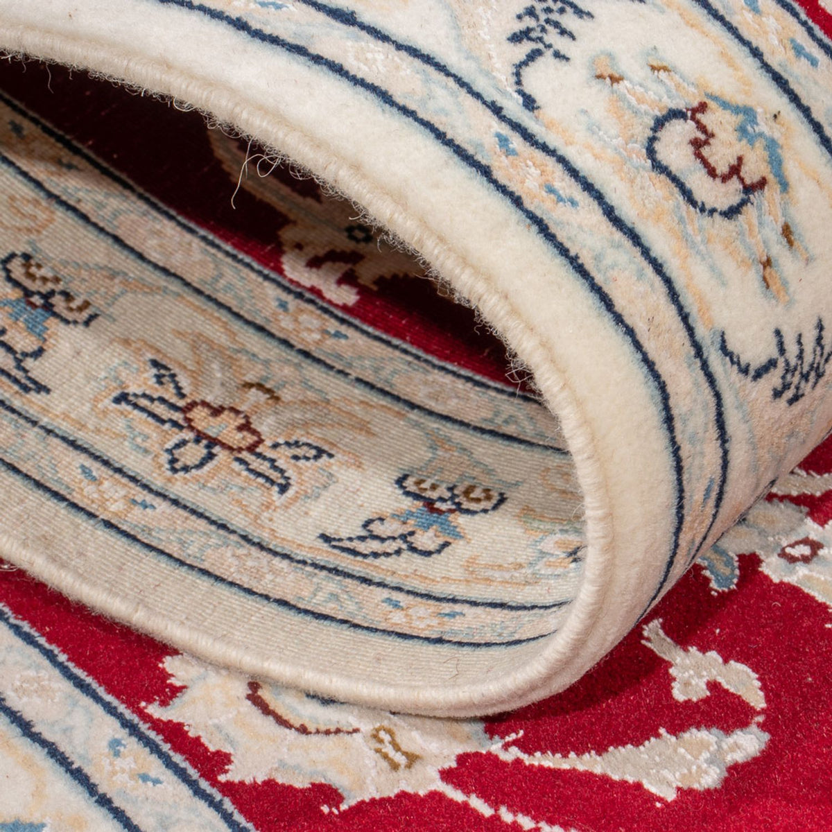 Runner Perser Rug - Nain - Premium - 297 x 83 cm - red