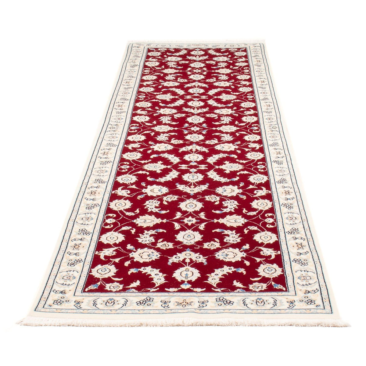 Runner Perser Rug - Nain - Premium - 297 x 83 cm - red