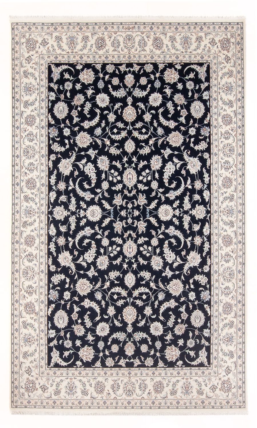 Perser Rug - Nain - Premium - 297 x 198 cm - dark blue